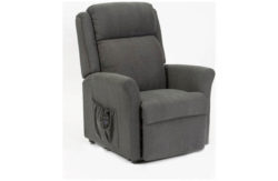 Memphis Riser Recliner Chair with Dual Motor - Charcoal.